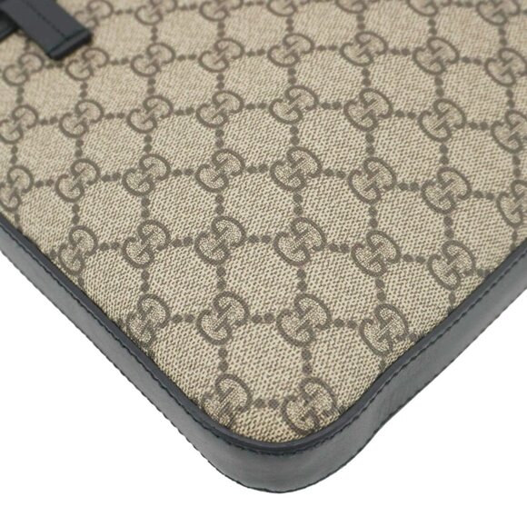 Gucci Front Zip Medium GG Canvas Messenger Bag Beige 406974 - Picture 11 of 16